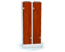 Cloakroom locker Z-shaped doors ALDERA 1920 x 800 x 500